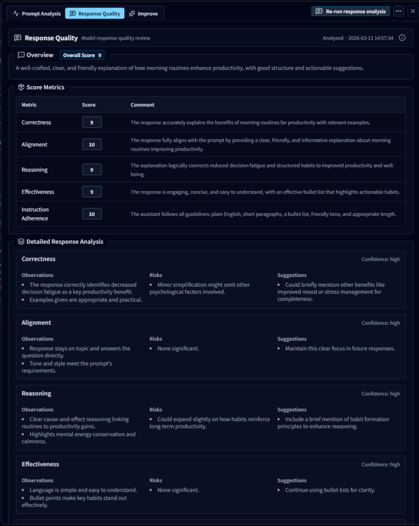 Eval Feature Expansion — Response Quality Analysis