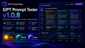 GPT Prompt Tester v1.0.8 Update